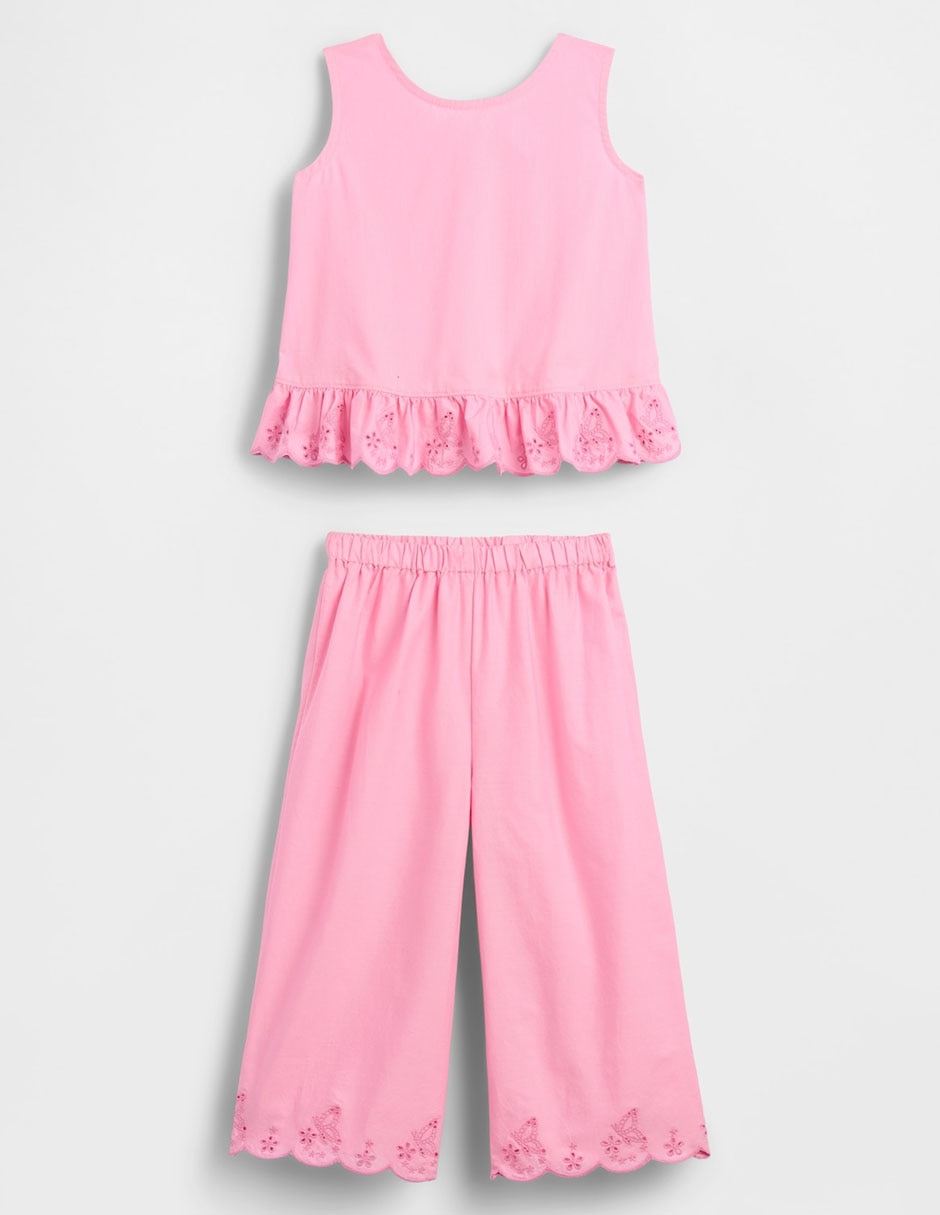 Conjunto de algodón para bebé niña 2