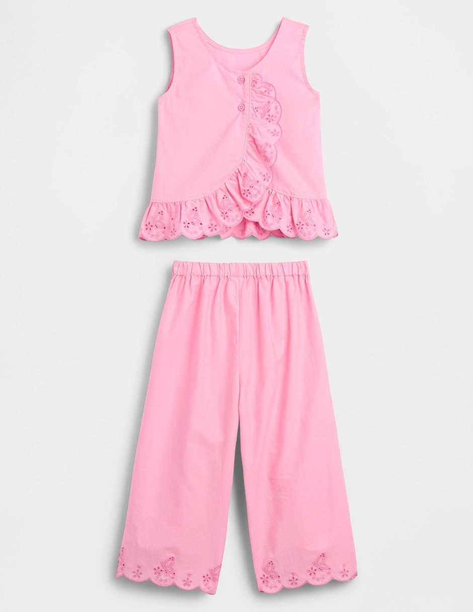 Conjunto de algodón para bebé niña 3