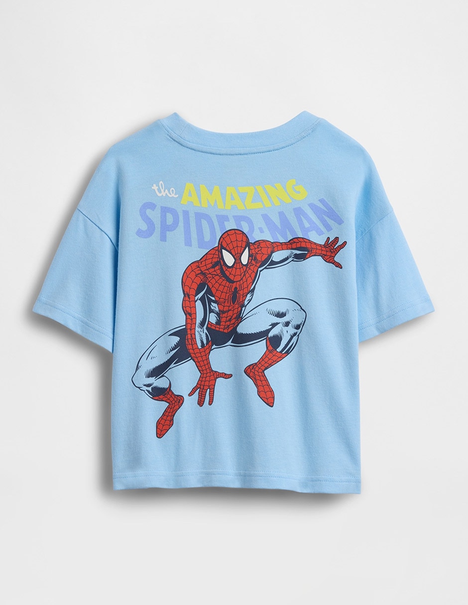 Playera Spider-Man Marvel manga corta para niño 2