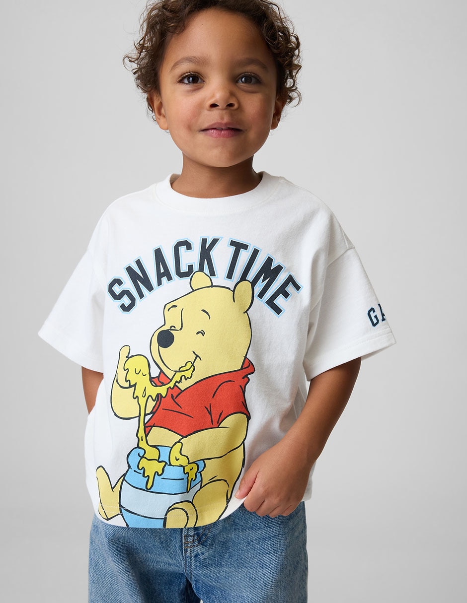 Playera Winnie Pooh manga corta para niño