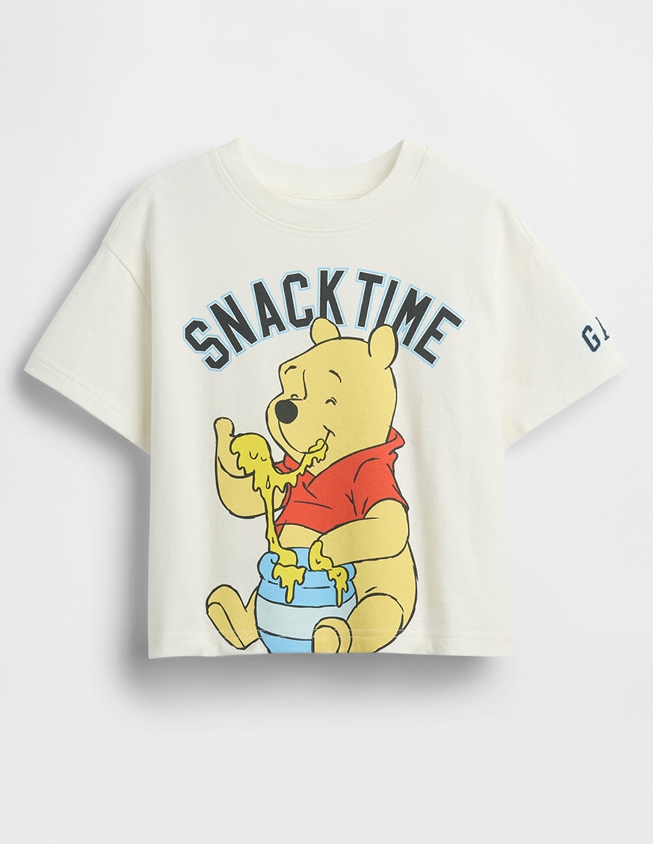 Playera Winnie Pooh manga corta para niño 2