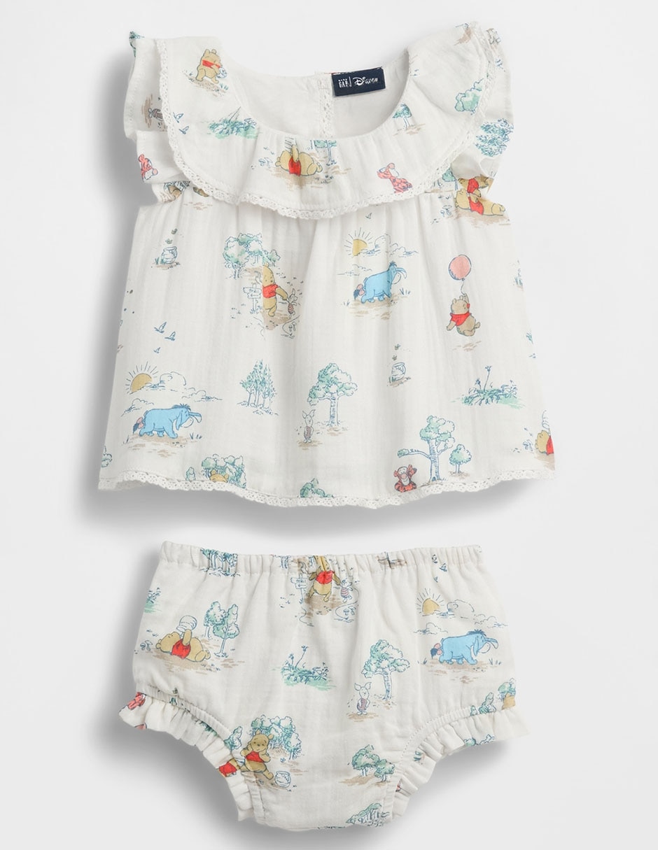 Conjunto de algodón para bebé niña Conjunto de algodón para bebé niña
