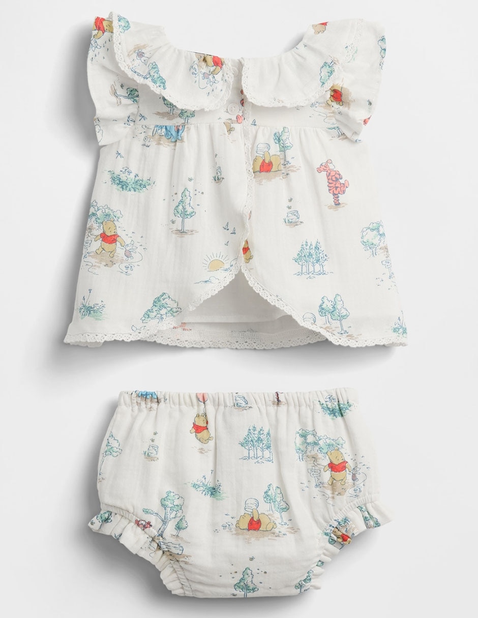 Conjunto de algodón para bebé niña 2