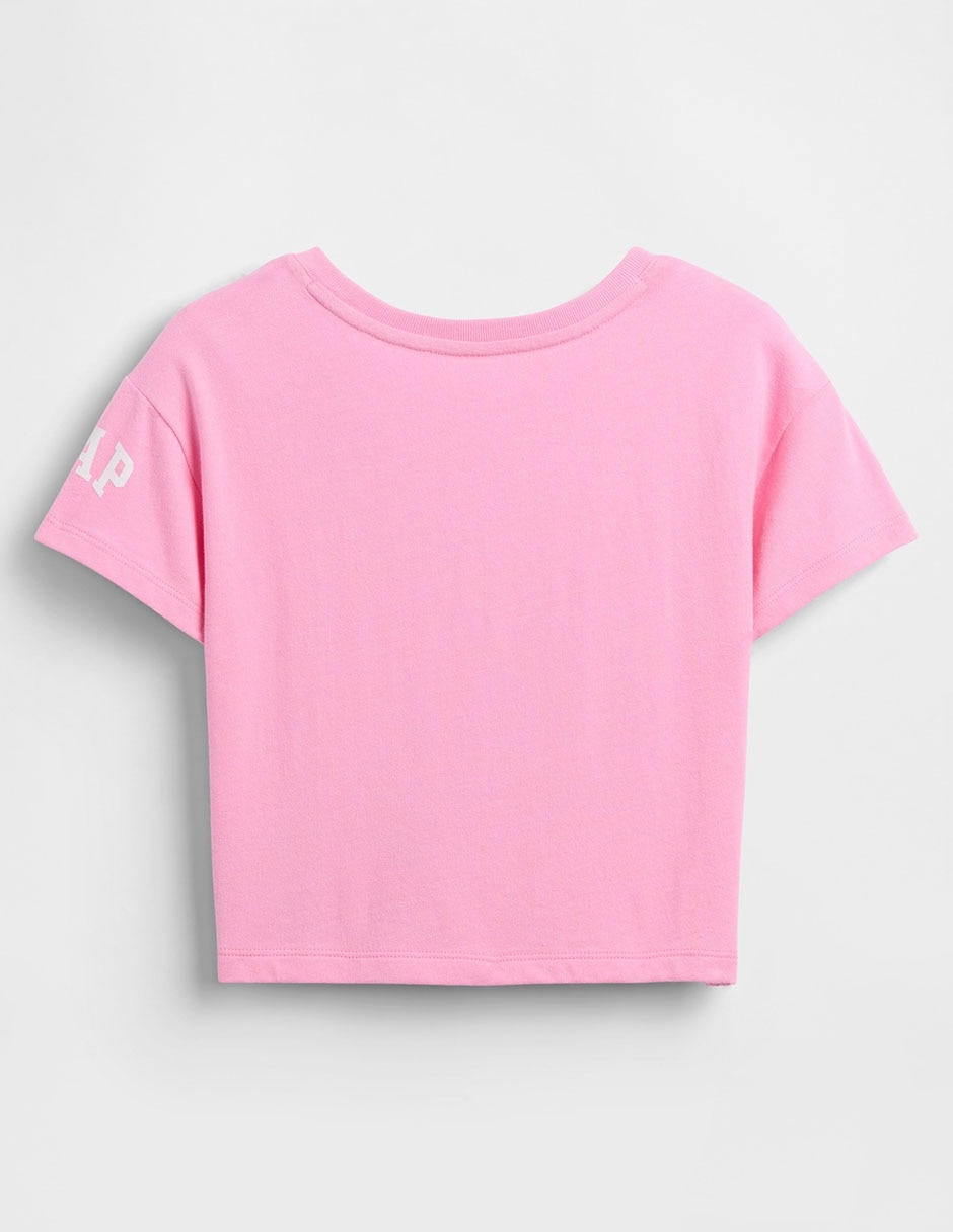 Playera Princesa Peach manga corta para niña 2