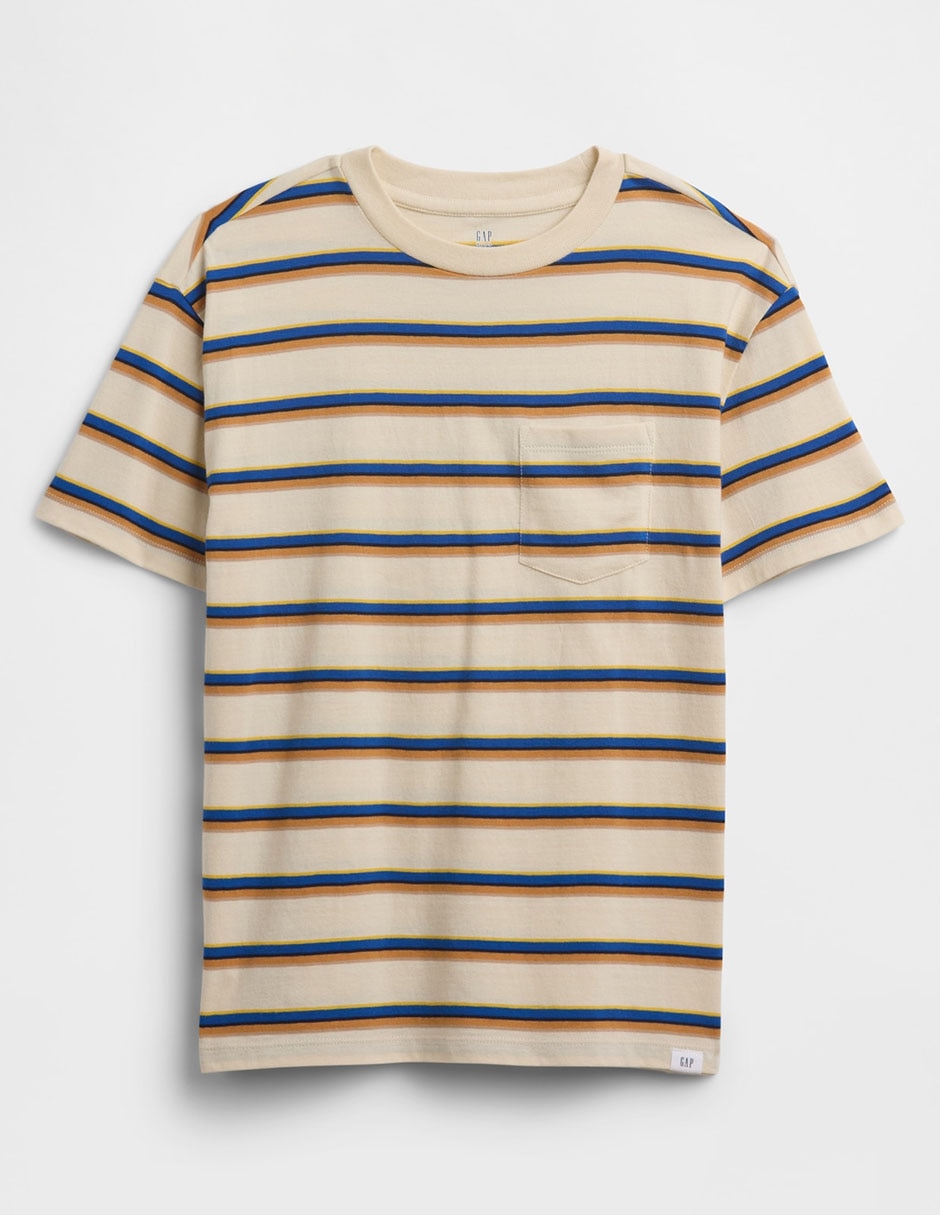 Playera manga corta para niño