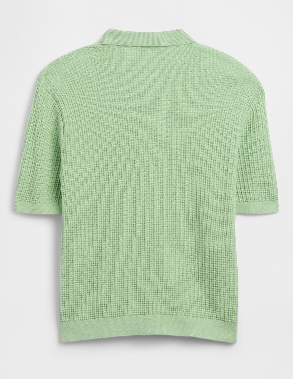Playera tipo polo de algodón para niño 2