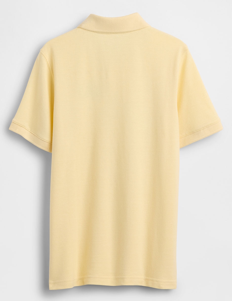 Playera tipo polo de algodón para niño 2