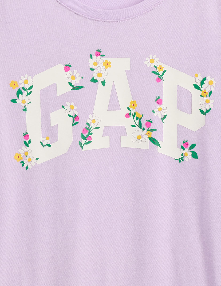 Playera manga corta para niña 4