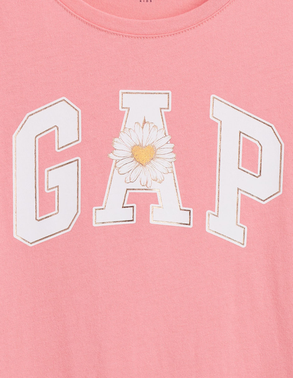 Playera manga corta para niña 4