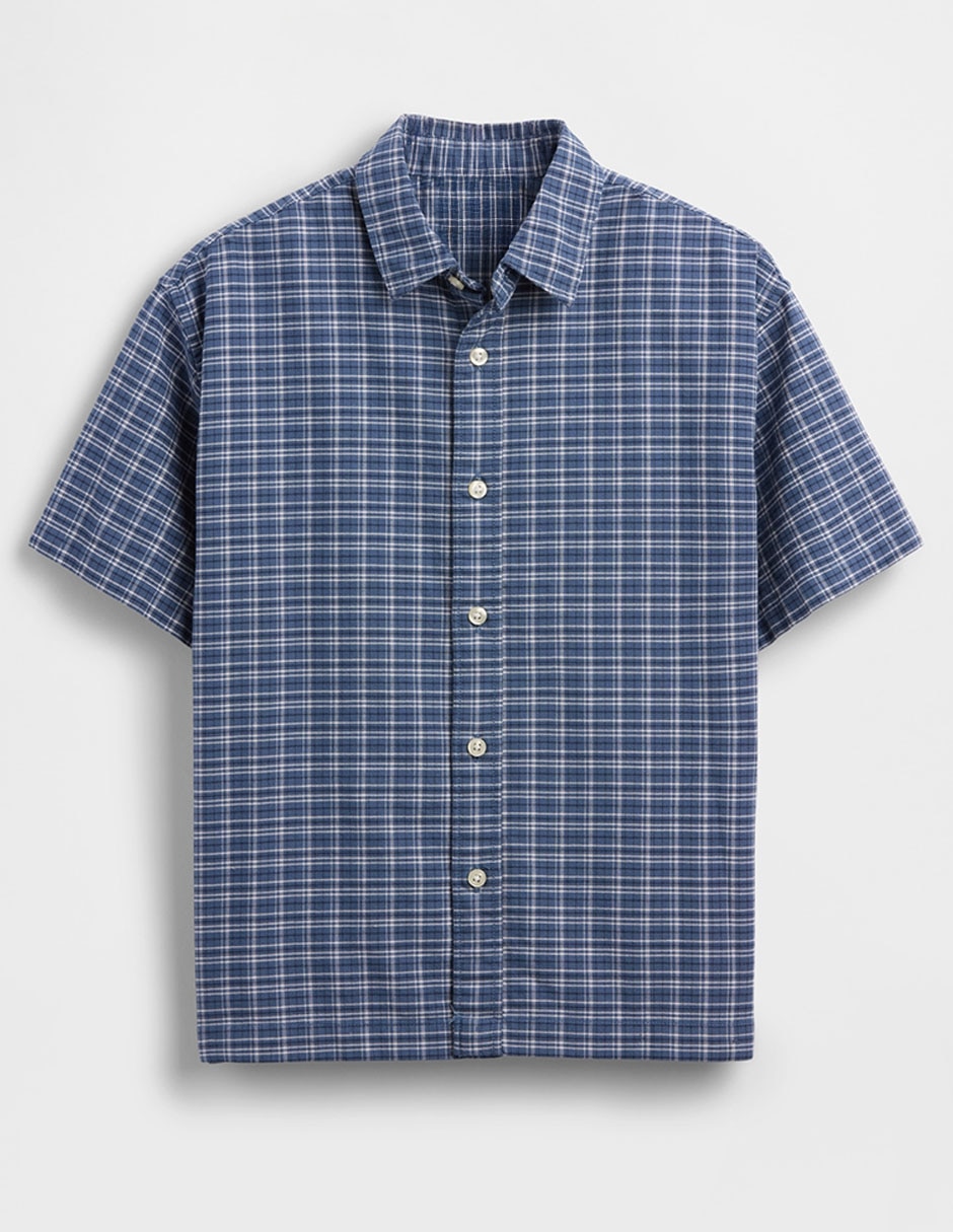 Camisa casual de algodón manga corta para niño 2