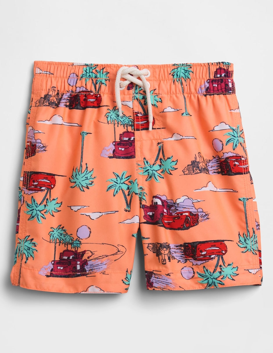 Traje de baño short Cars para niño