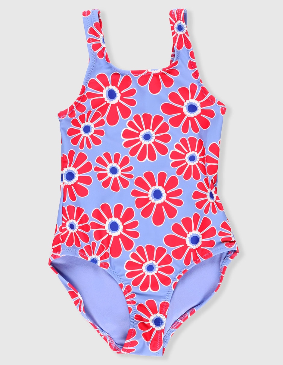Traje de baño completo para niña Traje de baño completo para niña
