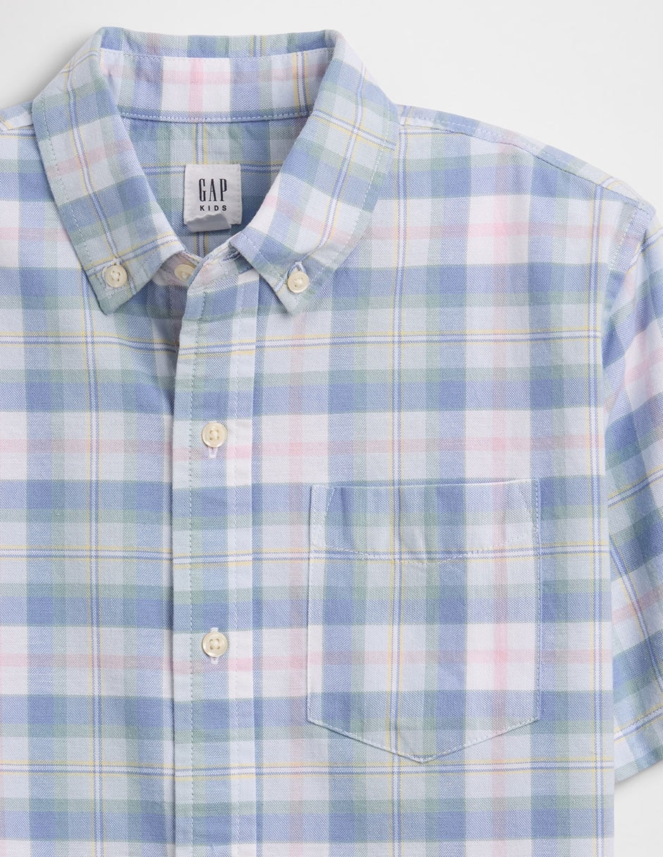 Camisa casual manga corta para niño 3