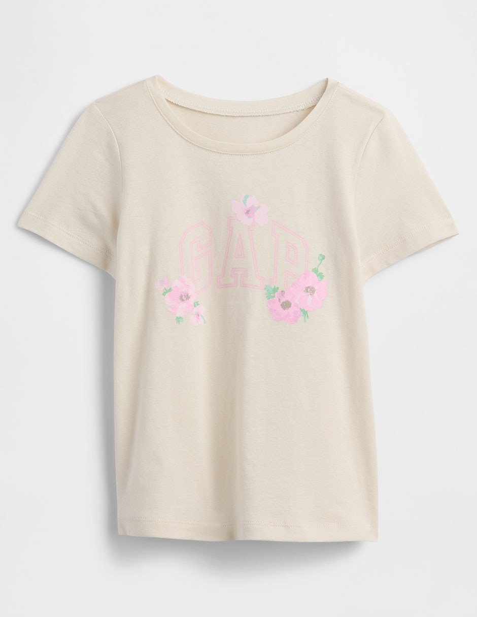 Playera manga corta para bebé niña Playera manga corta para bebé niña