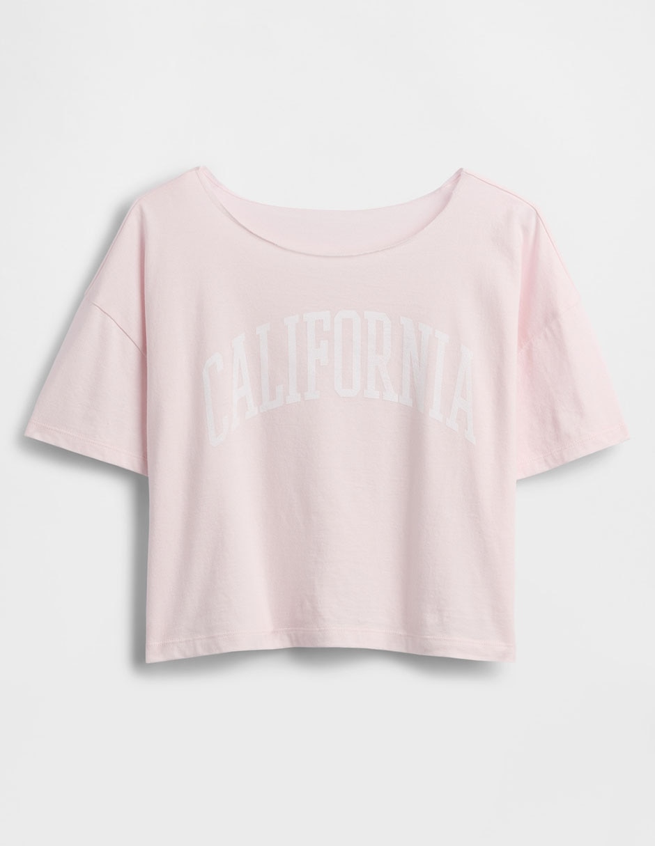 Playera manga al codo para niña 2