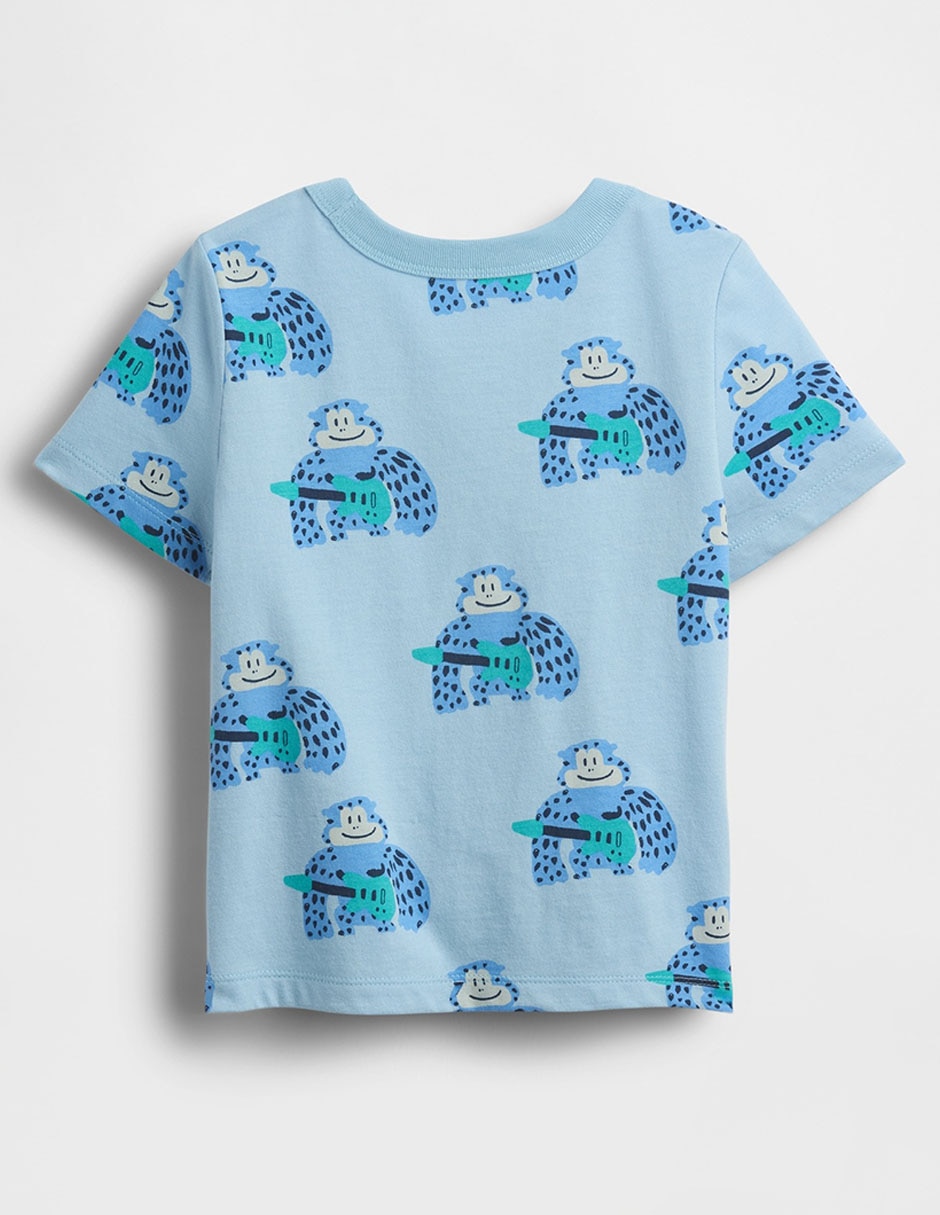 Playera manga corta para bebé niño 2