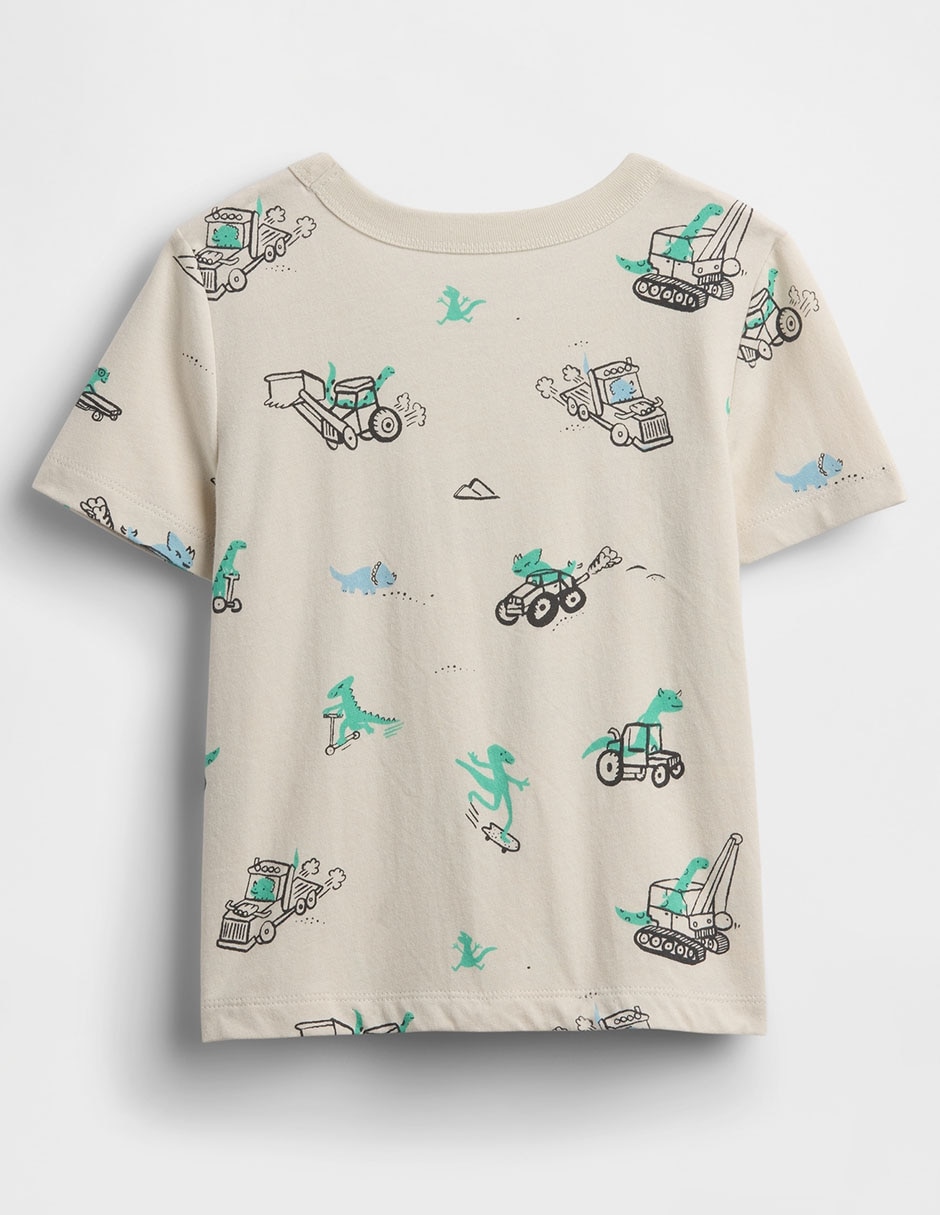 Playera manga corta para bebé niño 2