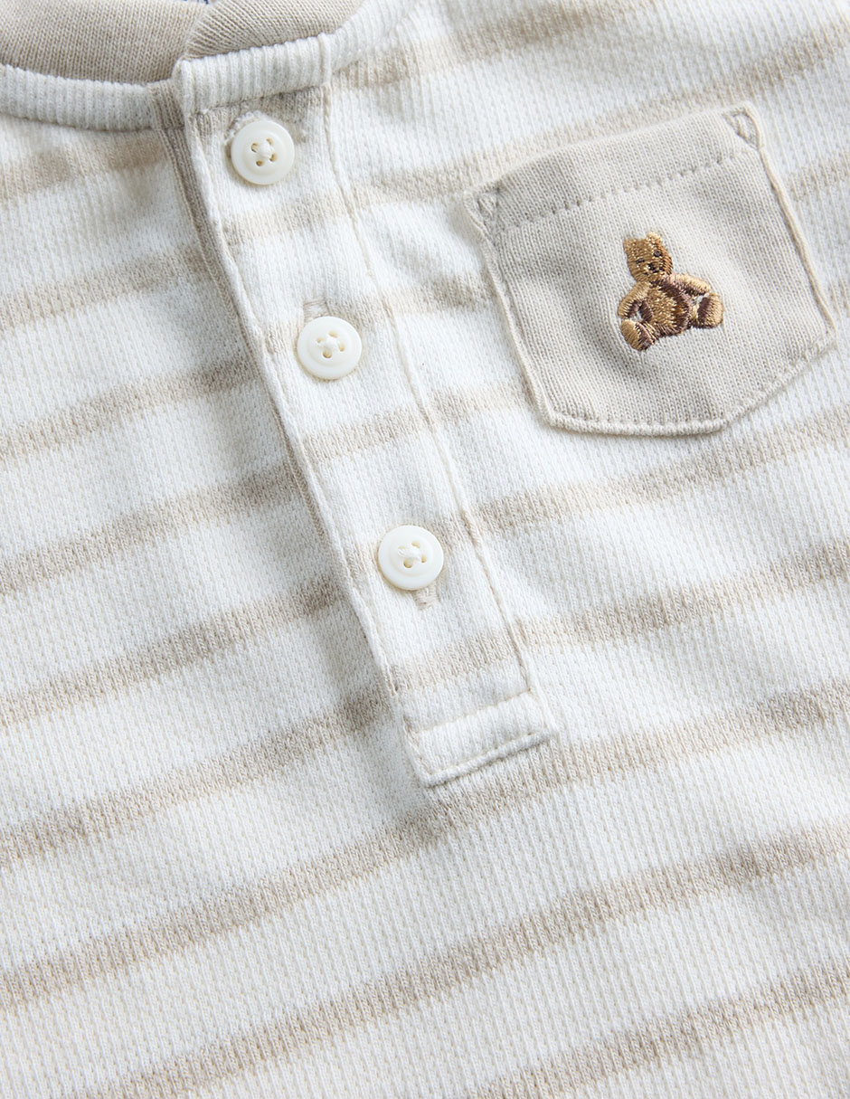 Romper de algodón para bebé niño 3