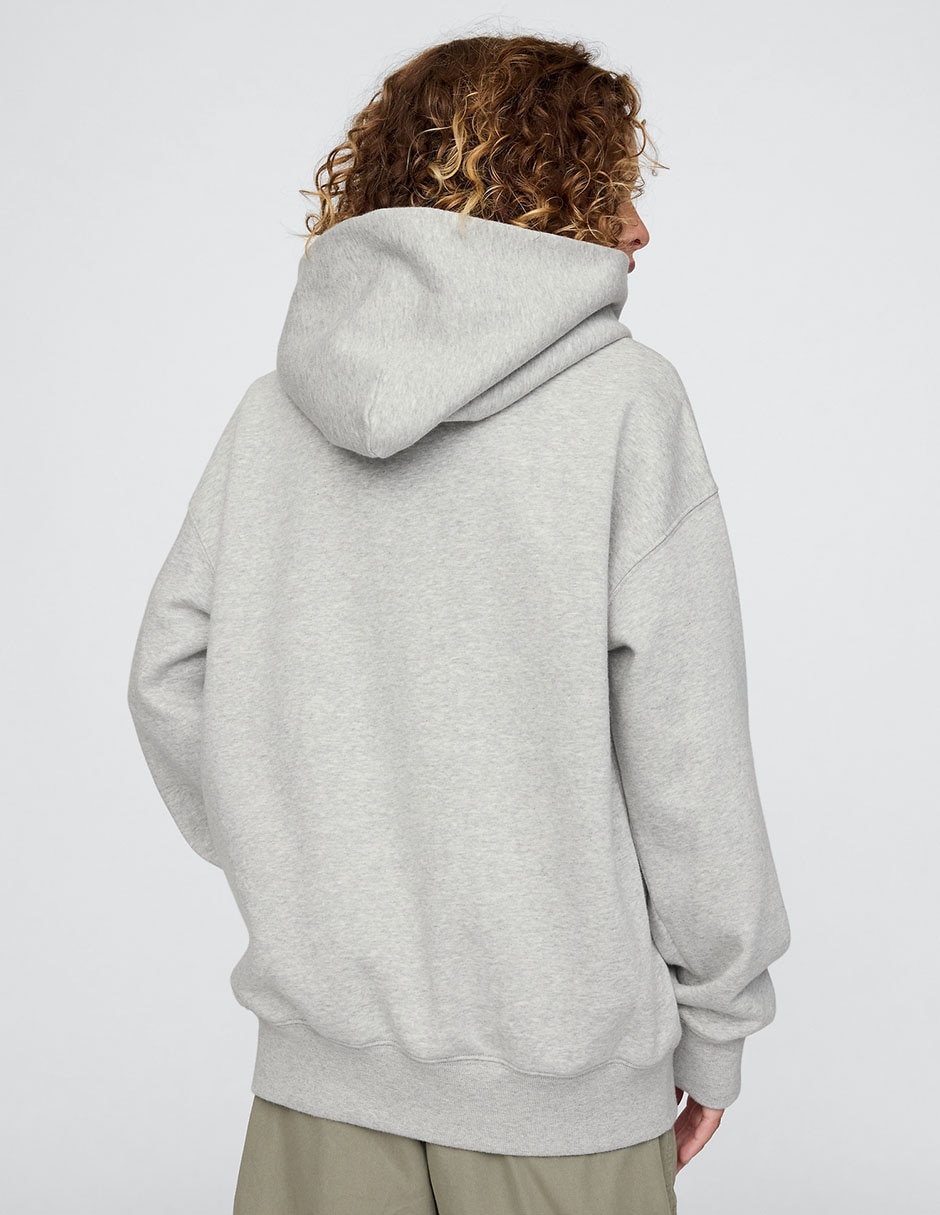 SUDADERA GAP 655257 NIÑO LOGO, G, GRIS