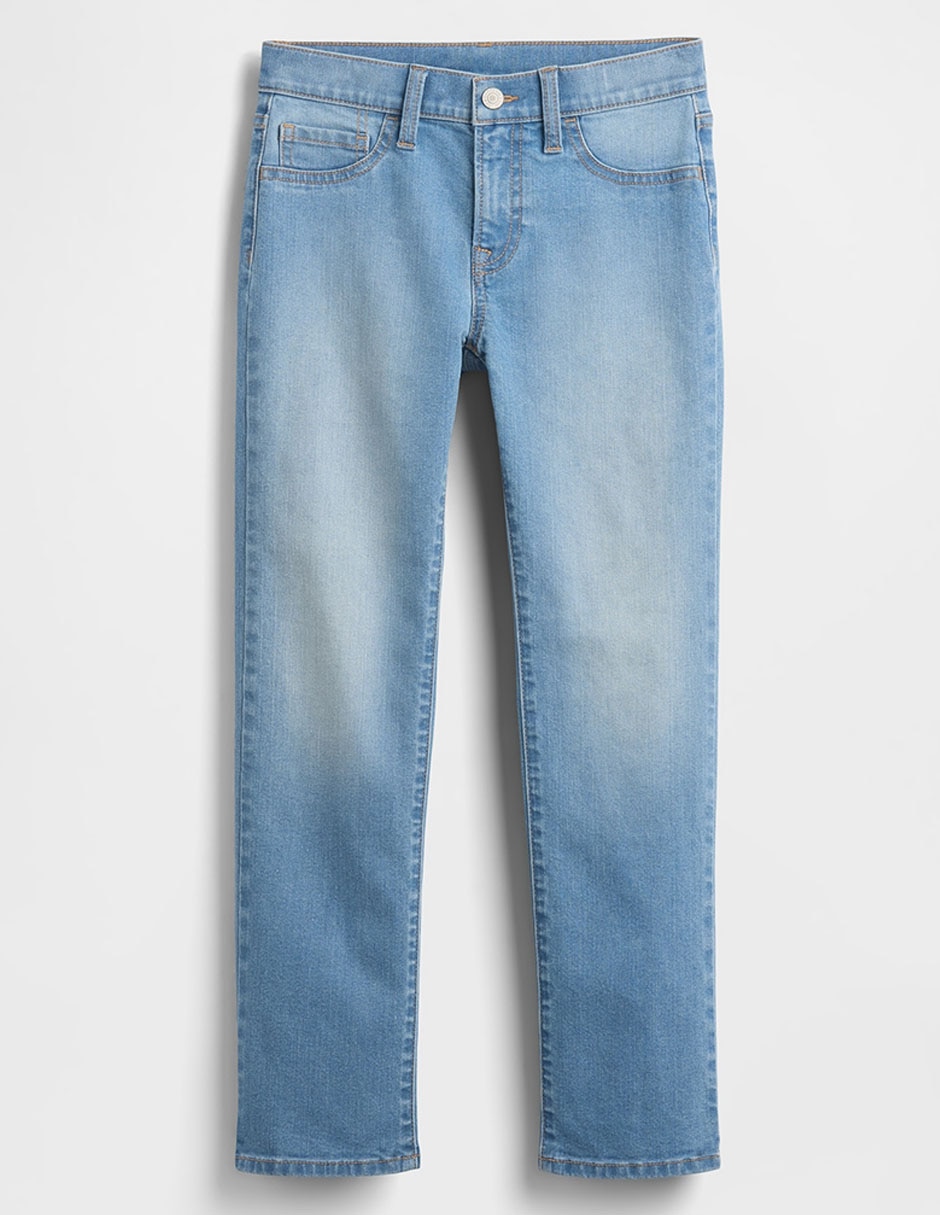 Jeans straight deslavado para niño 2