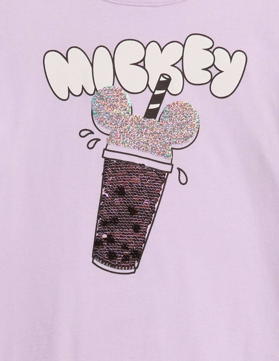 PLAYERA GAP 870838 NIÑA REGUL, G, LILA