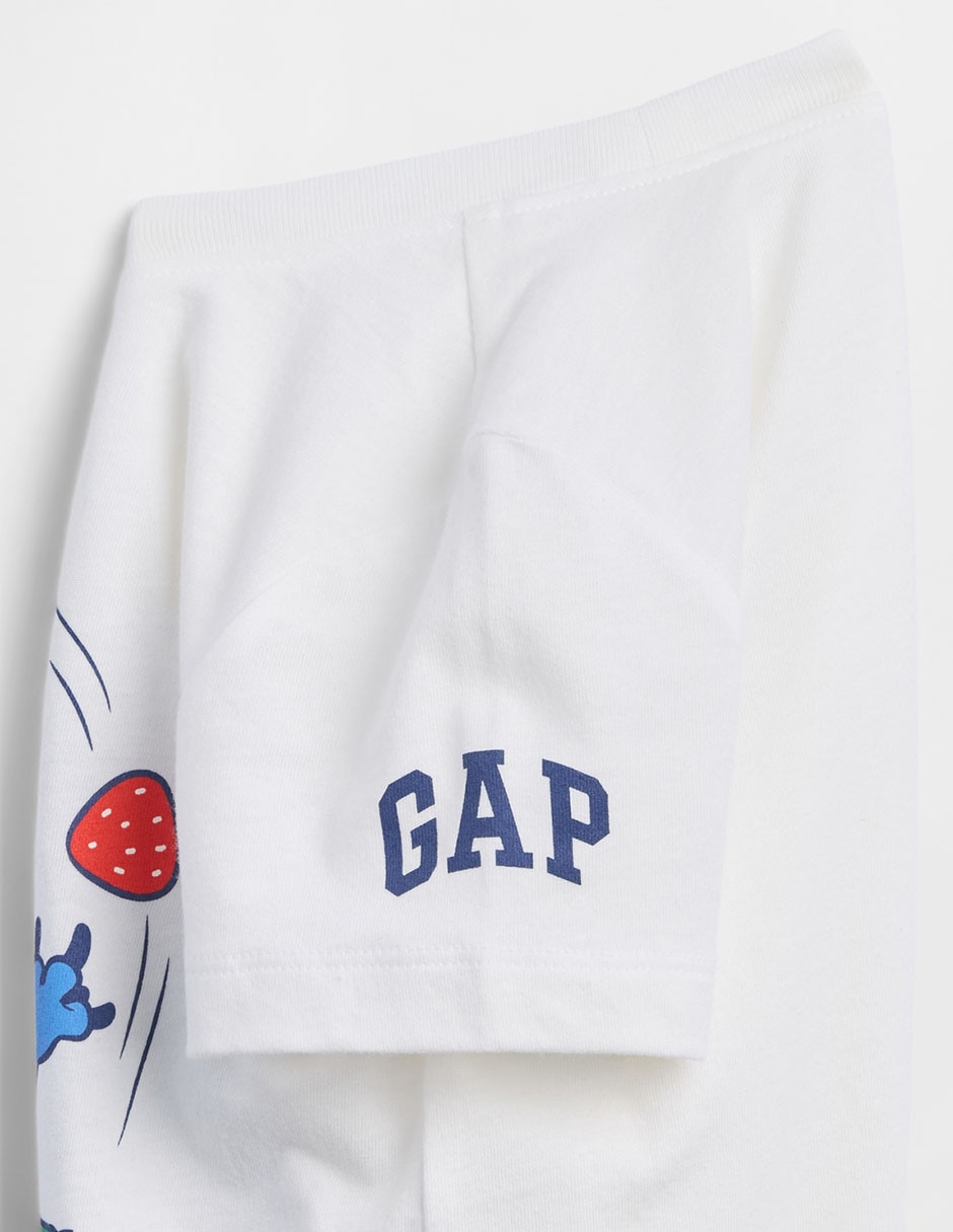 Playera Stitch manga corta para niño 3
