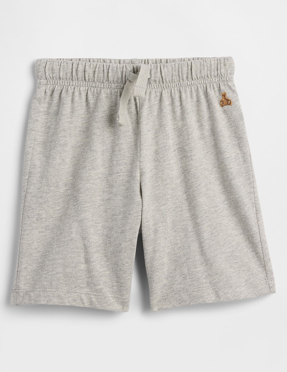 SHORT GAP 870741 NIÑO L, 5T AÑOS, GRIS