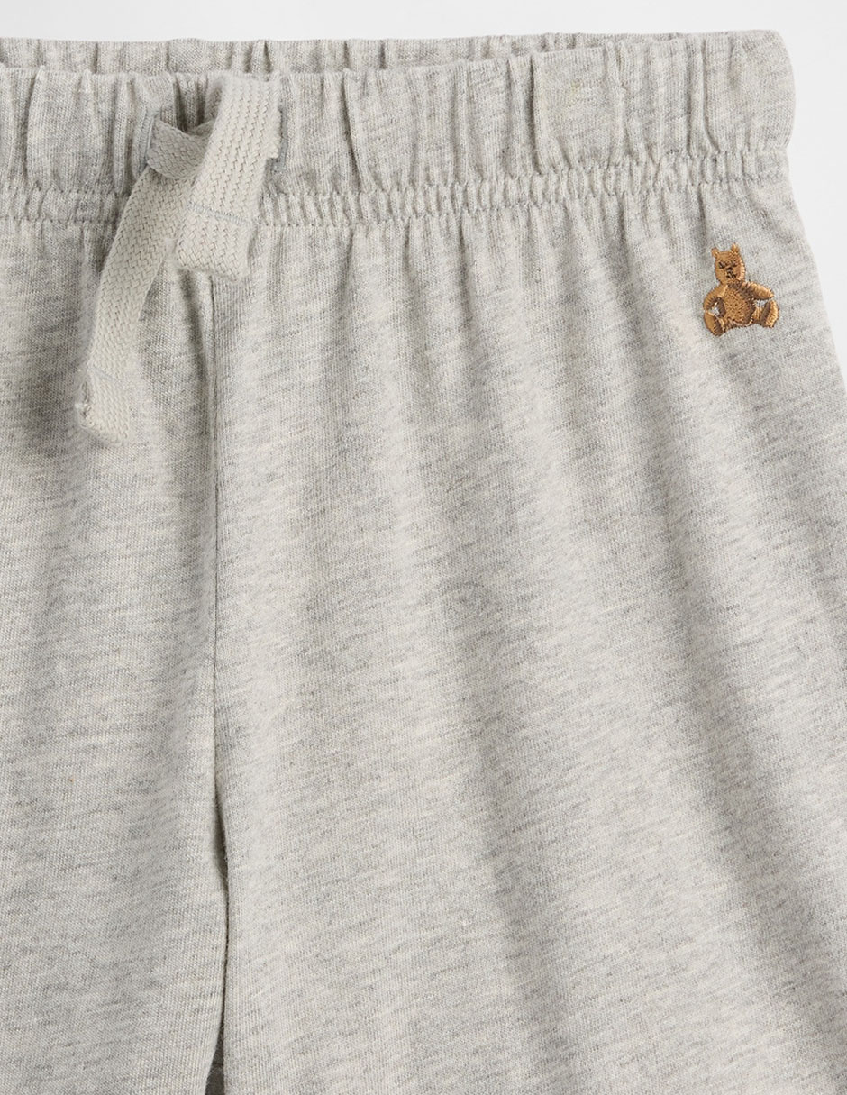 SHORT GAP 870741 NIÑO L, 5T AÑOS, GRIS