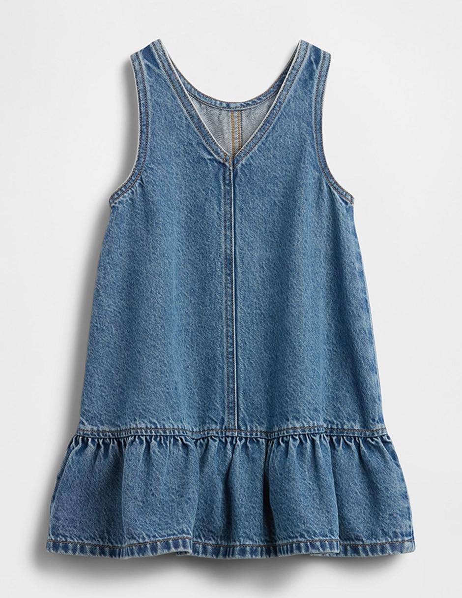 Vestido sin manga para niña