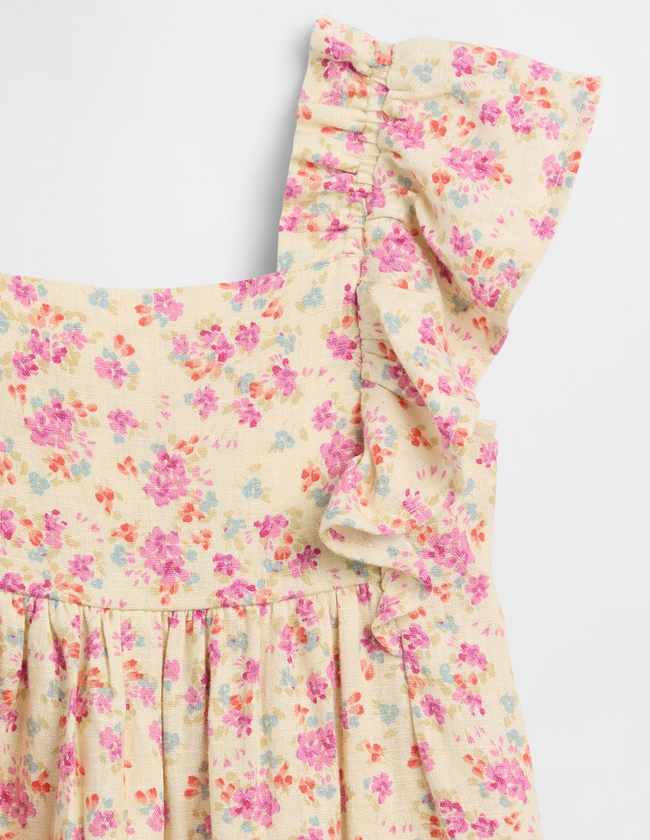 Romper de lino para niña 3