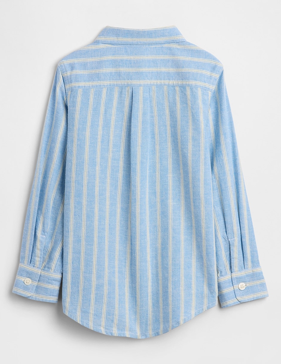 CAMISA GAP 872252, 2T AÑOS, AZUL CLARO