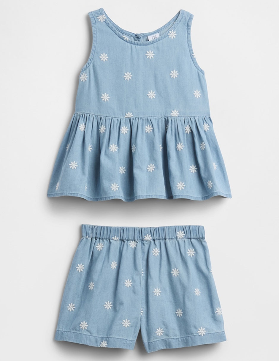 Conjunto de algodón para niña