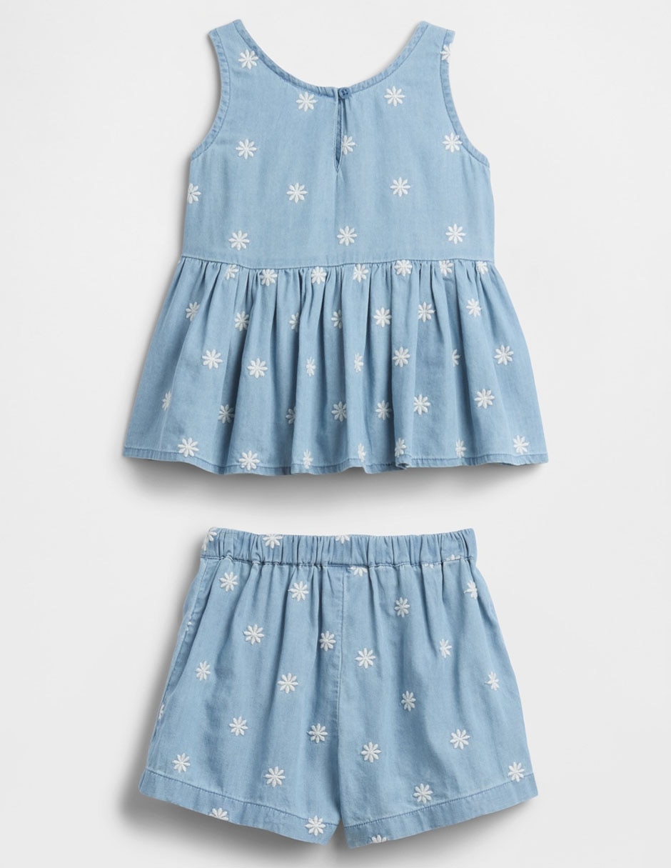 Conjunto de algodón para niña 2