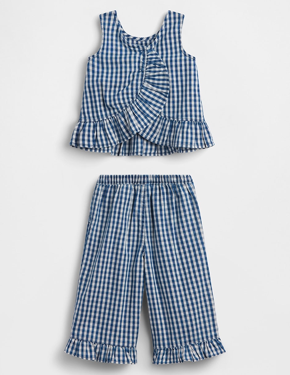 Conjunto casual de algodón para niña 2