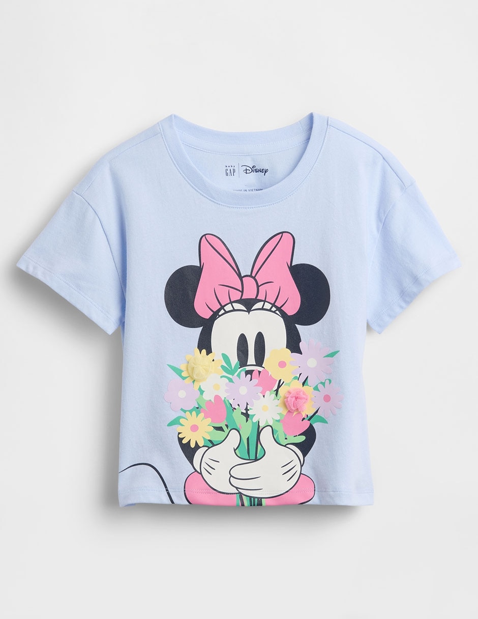 Playera manga corta para niña