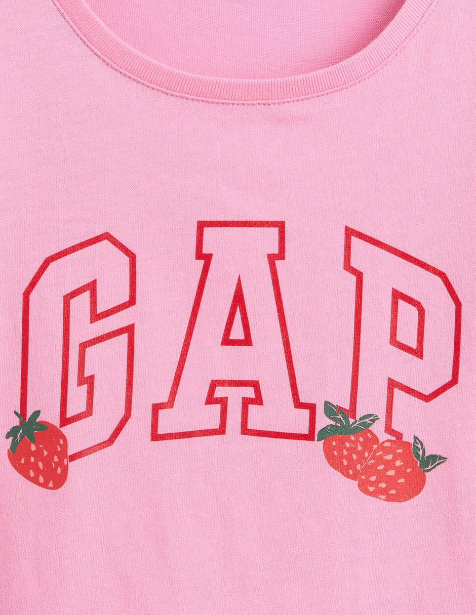 Playera manga corta para niña 3