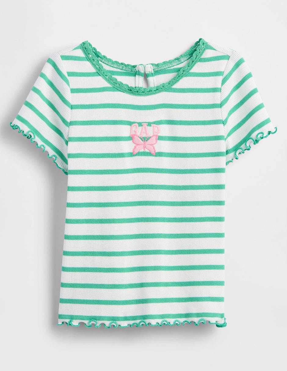 Playera manga corta para niña Playera manga corta para niña