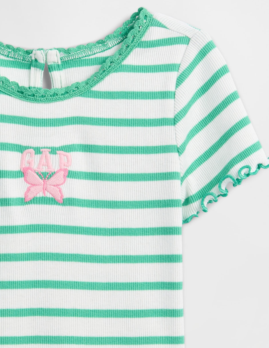 Playera manga corta para niña 3