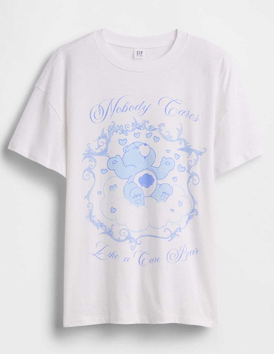 Playera Care Bears manga corta para niña Playera Care Bears manga corta para niña