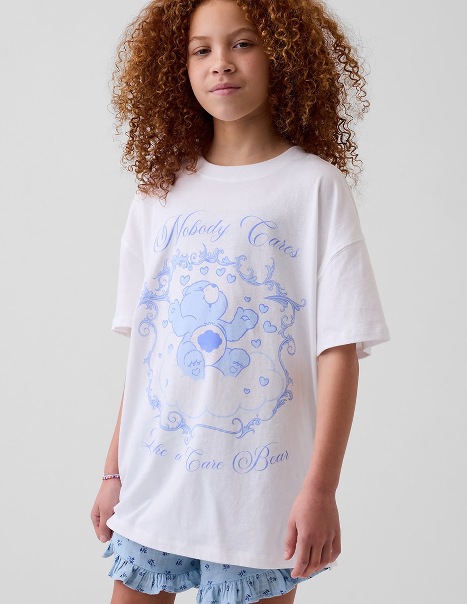 Playera Care Bears manga corta para niña 3