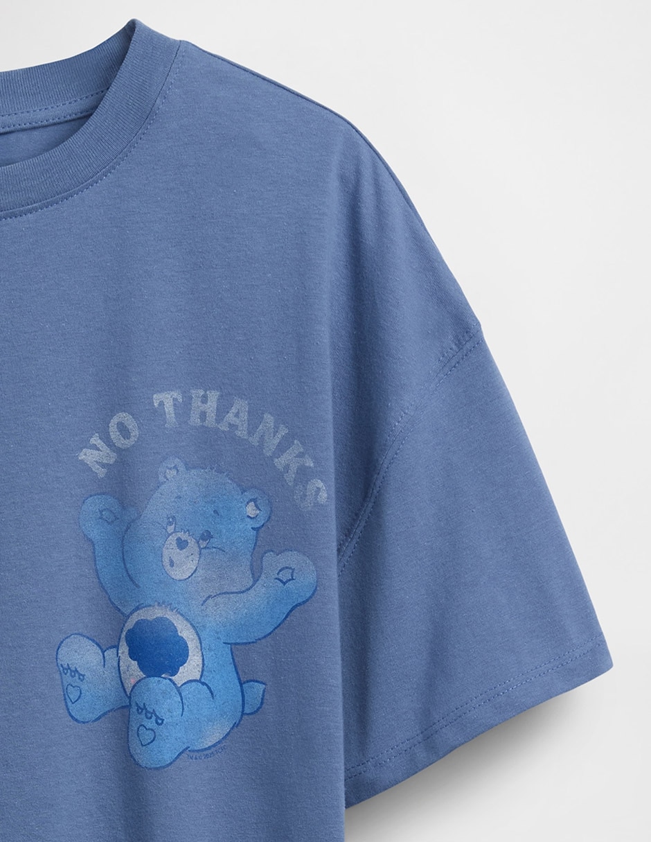 Playera Care Bears manga corta para niña