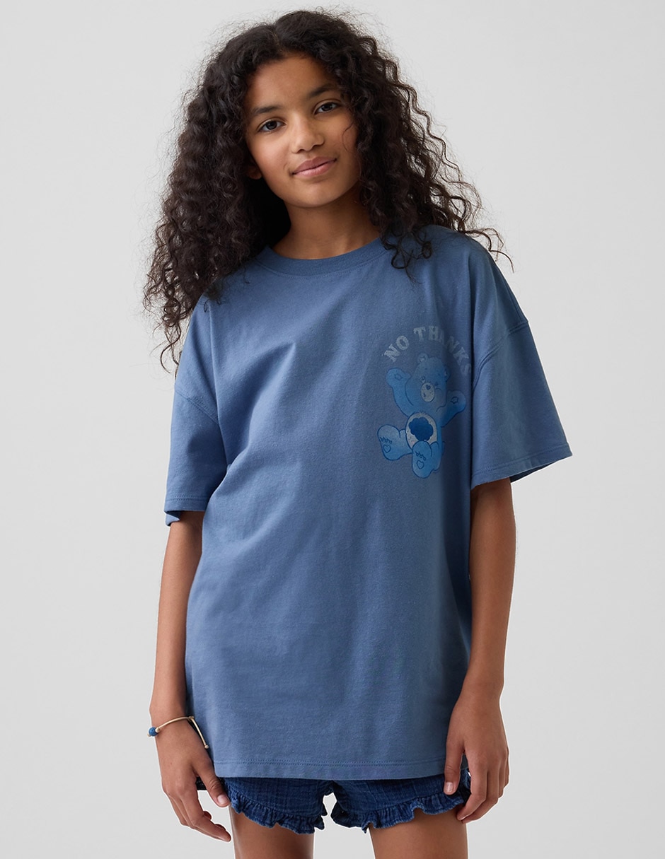 Playera Care Bears manga corta para niña