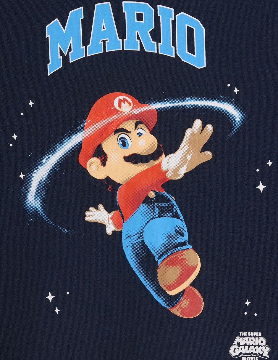 Sudadera The Super Mario Galaxy Movie Mario Bros para niño 2