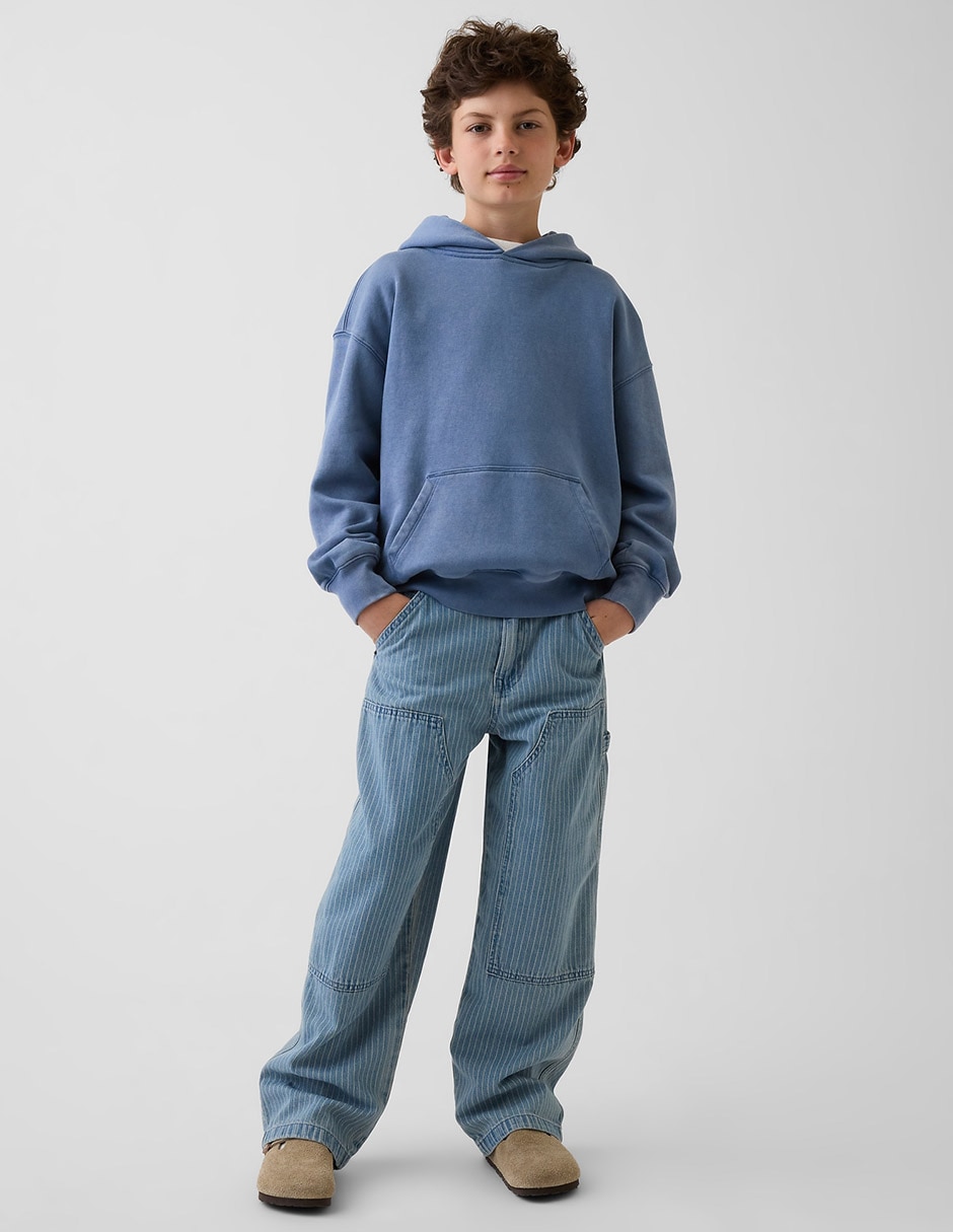 Jeans baggy lavado medio para niño Jeans baggy lavado medio para niño