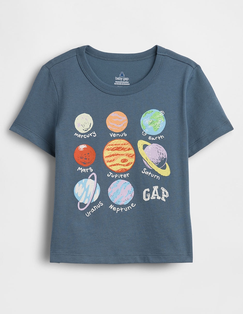 Playera manga corta para niño Playera manga corta para niño