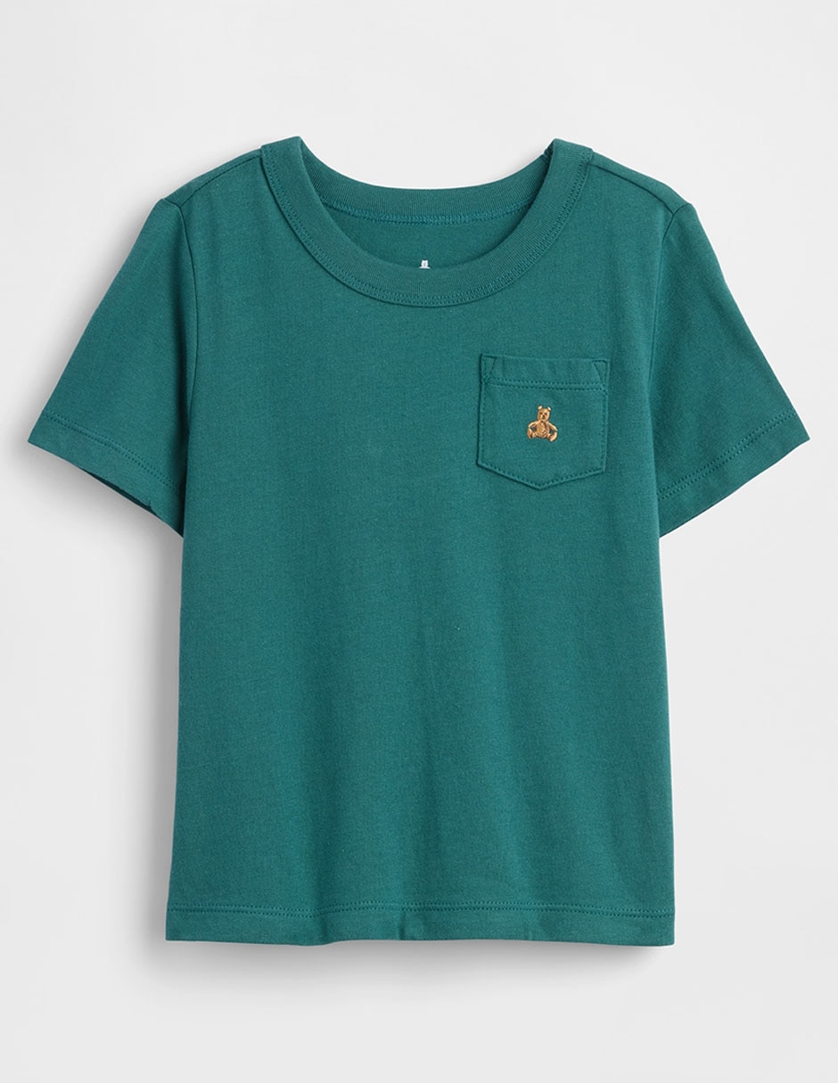 Playera Oso manga corta para niño Playera Oso manga corta para niño
