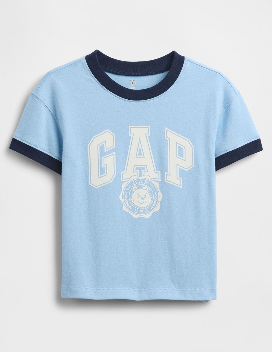 Playera manga corta para niño