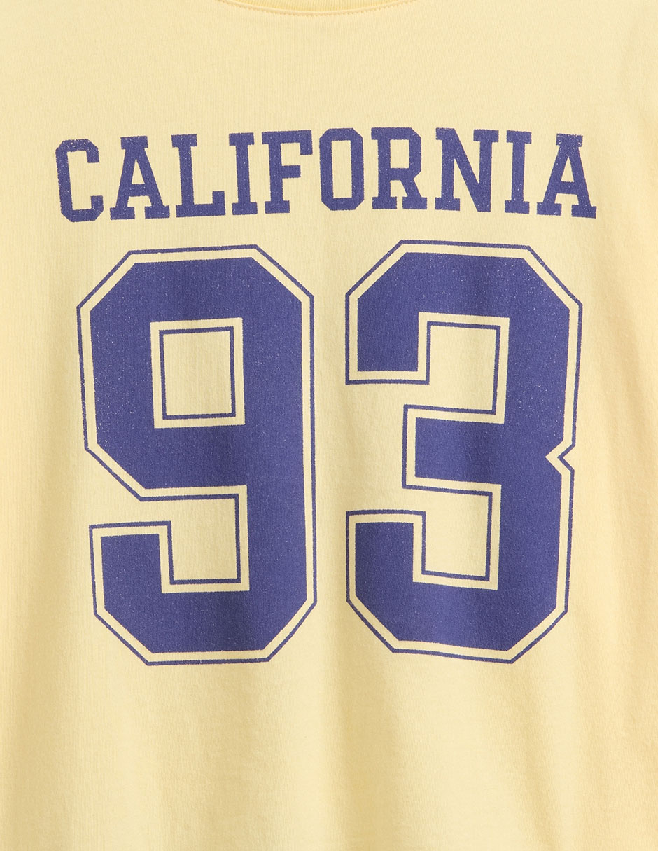 PLAYERA GAP 880157 NIÑA, CH, AMARILLO