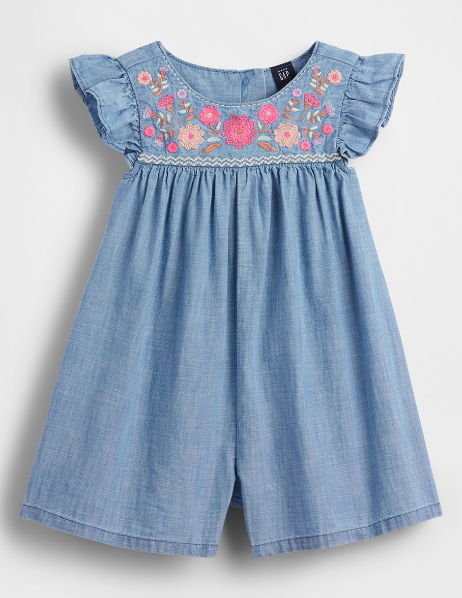Romper de mezclilla para niña 2