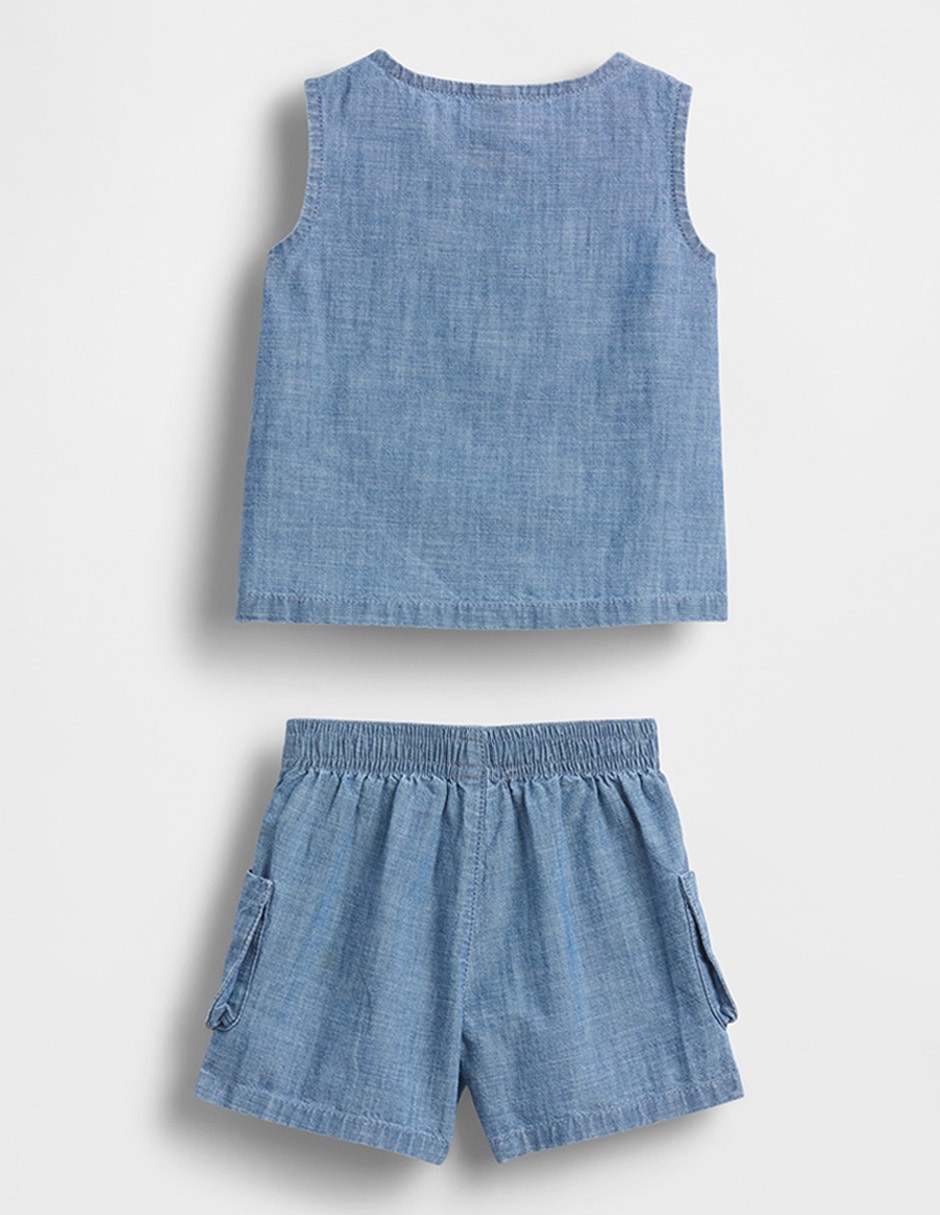 Conjunto casual de algodón para bebé niño 2